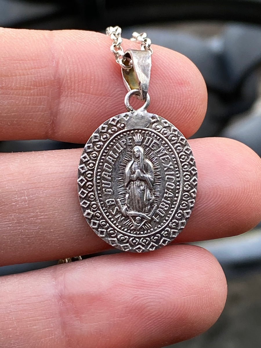 Our Lady of Guadalupe Medal Pendant