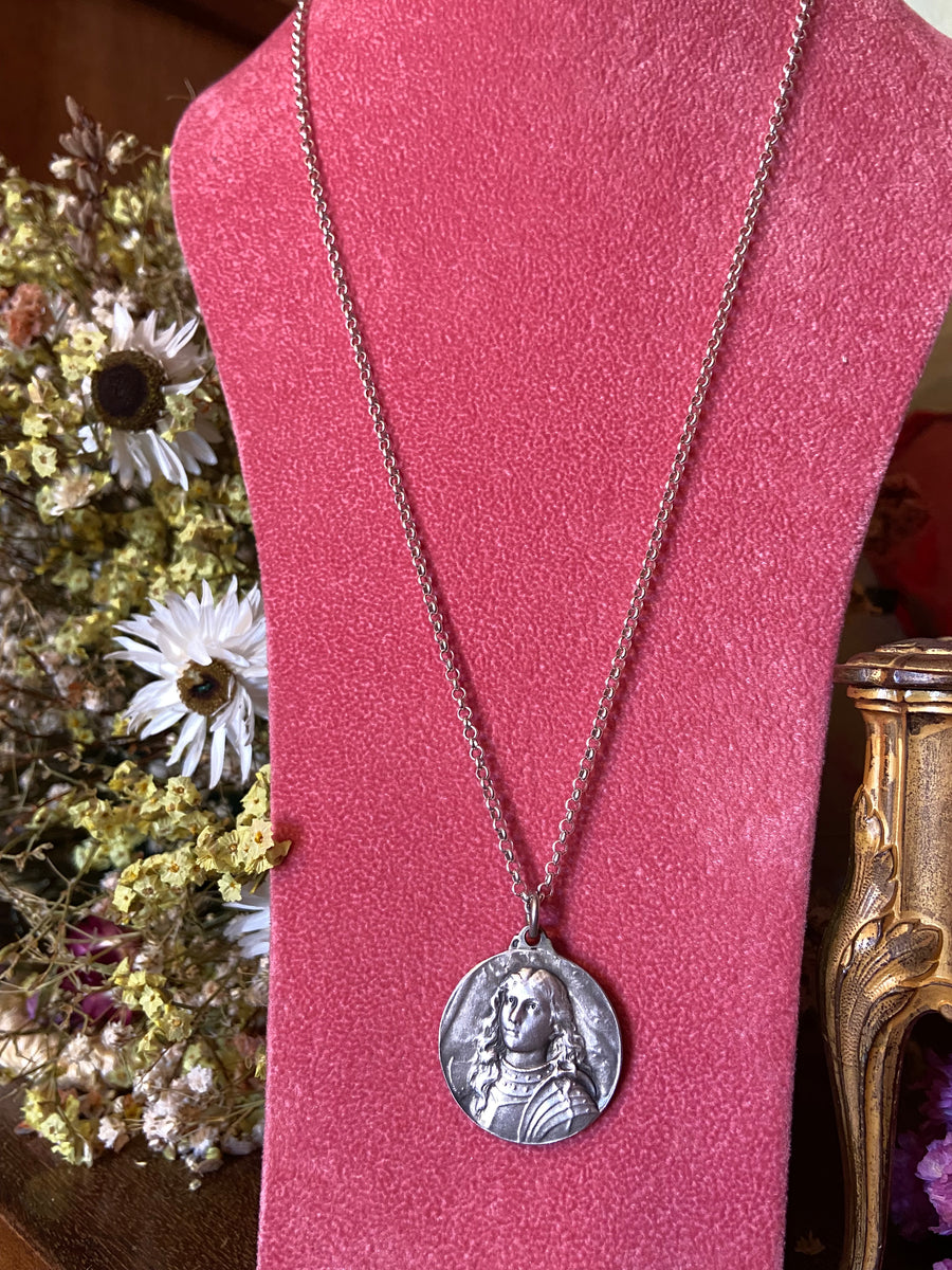 Saint Joan of Arc Medal Pendant