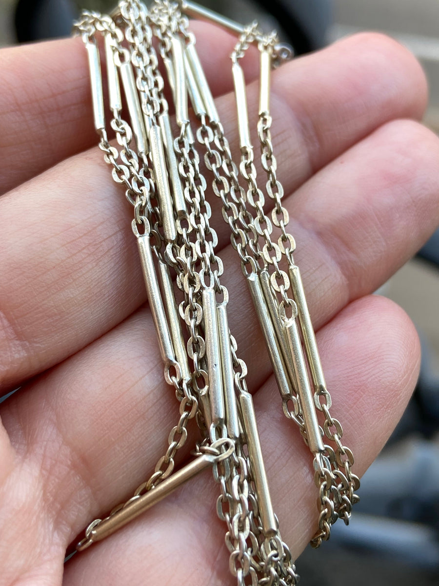 Antique Silver Chain Necklace - ShopSacredBarcelona