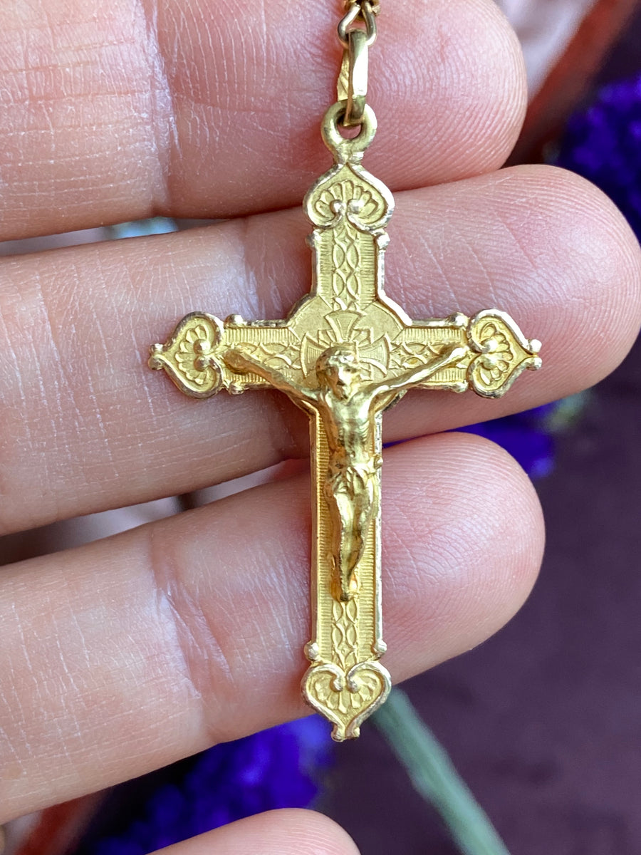 Rosary, catholic religious gift 18K Gold