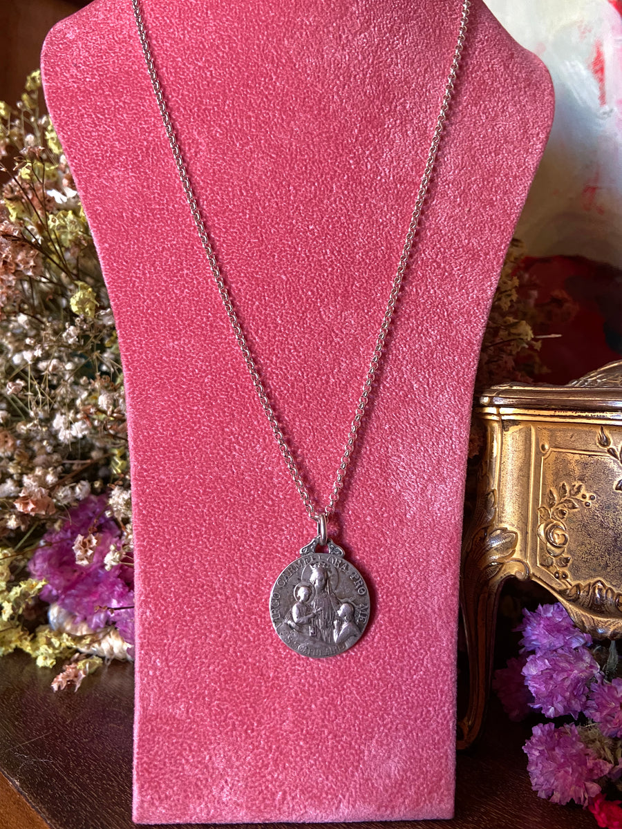 Our Lady of Mount Carmel Medal Pendant - ShopSacredBarcelona