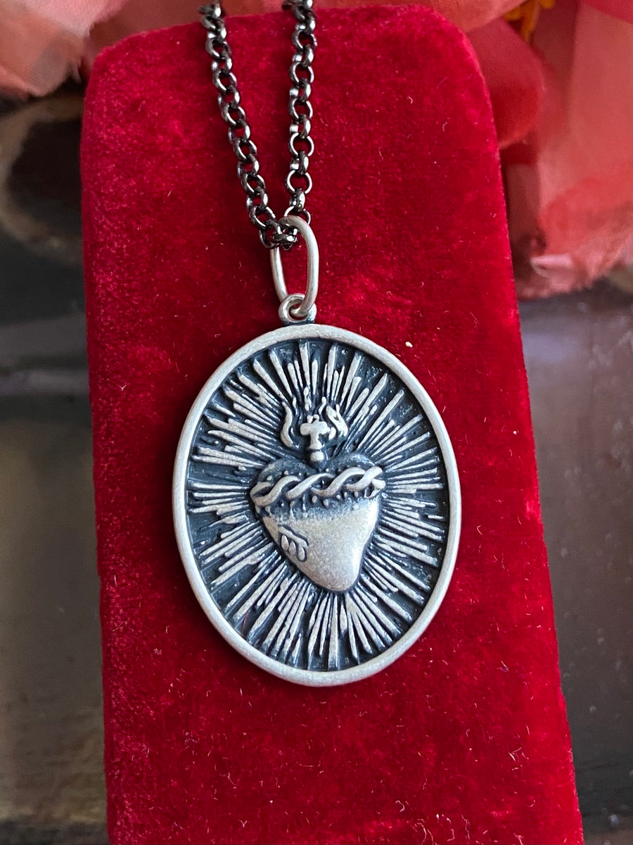 Sacred Heart Necklace - ShopSacredBarcelona