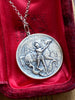 Saint George Medal Necklace - ShopSacredBarcelona