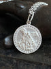 Archangel Saint Michael Medal Necklace - ShopSacredBarcelona
